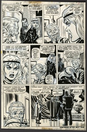 Romita, John - AMAZING SPIDER-MAN (1963-98; 2003-13) #109 Interior Page | ComicConnect (Buy It Now)