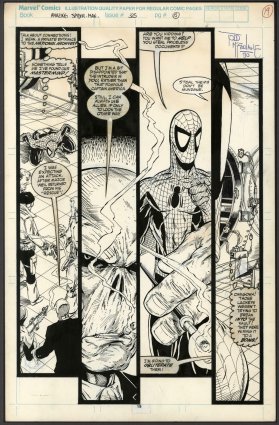 McFarlane, Todd - AMAZING SPIDER-MAN (1963-98; 2003-13) #325 Interior Page | ComicConnect