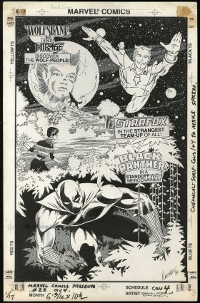 Rogers, Marshall - MARVEL COMICS PRESENTS (1988-95) #22 Cover | ComicConnect (Buy It Now)