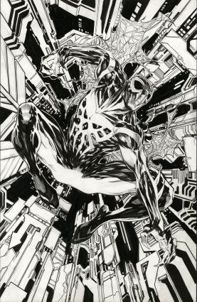 Lashley, Ken - SPIDER-MAN 2099 EXODUS ALPHA #1 Cover | ComicConnect (Buy It Now)