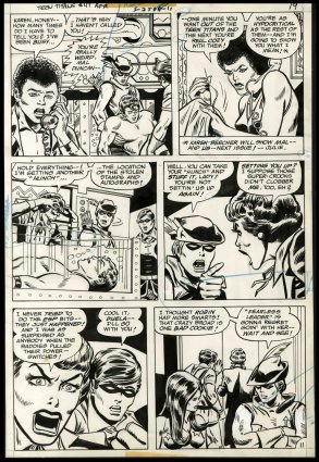 Brown, Bob - TEEN TITANS (1966-78) #47 Interior Page | ComicConnect