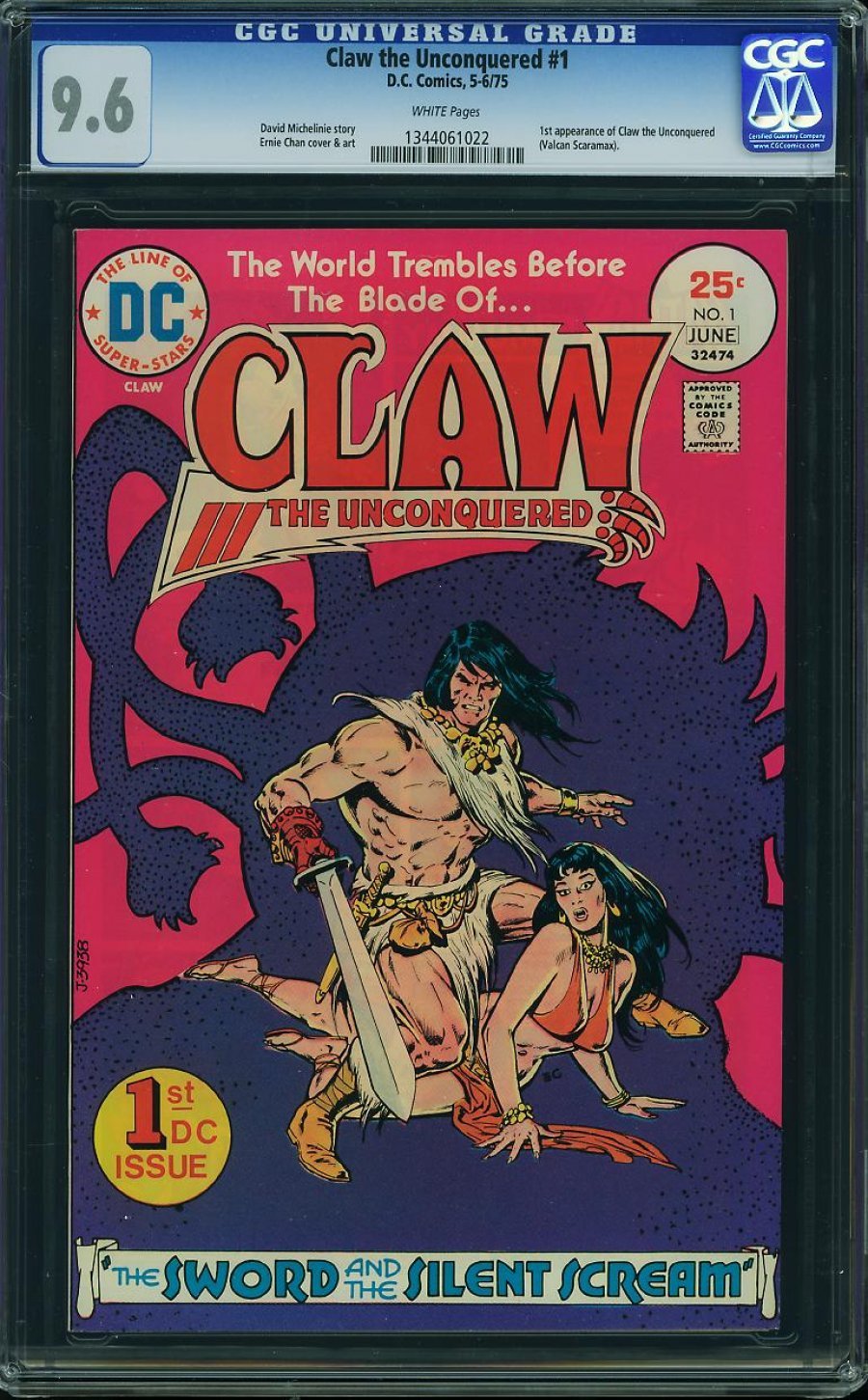 ComicConnect - CLAW THE UNCONQUERED #1 - CGC NM+: 9.6