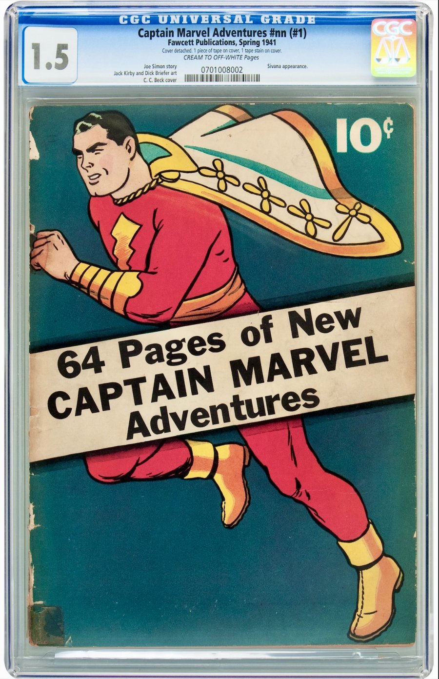 Marvel Super Heroes #13 (2nd App. of Captain Marvel; 1st App. of Carol Danvers) Comic Book CGC Graded
