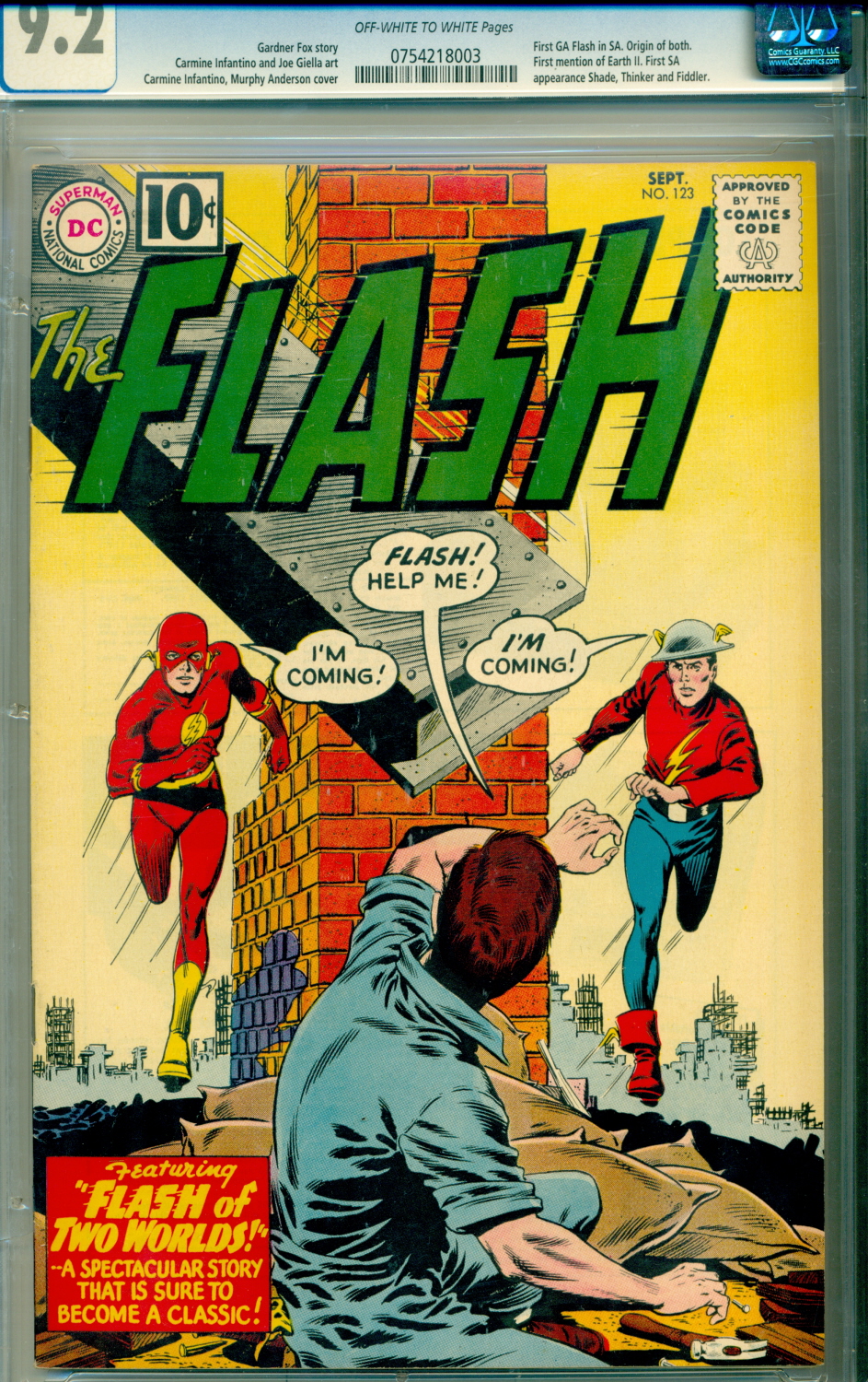 ComicConnect - FLASH, THE (1959-85) #123 - CGC NM-: 9.2