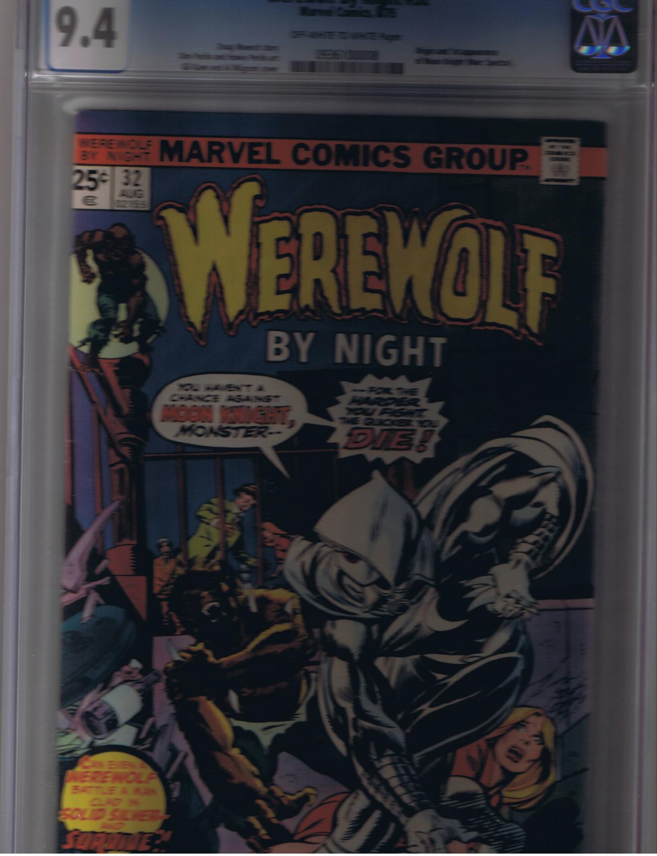 Werewolf by Night #32 CGC 9.4