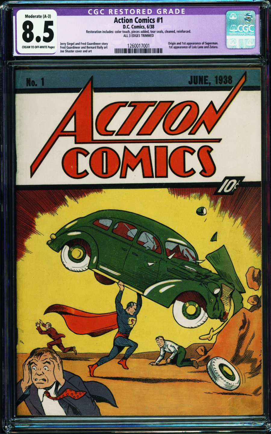 1938 9.2 ACTION COMICS 