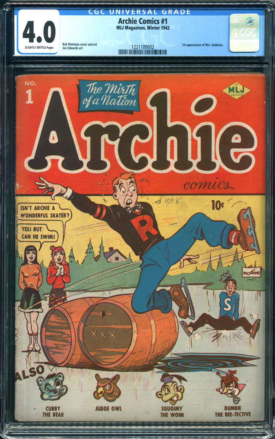 Pep Comics #22 Photocopy Comic Book 1st Archie Andrews 