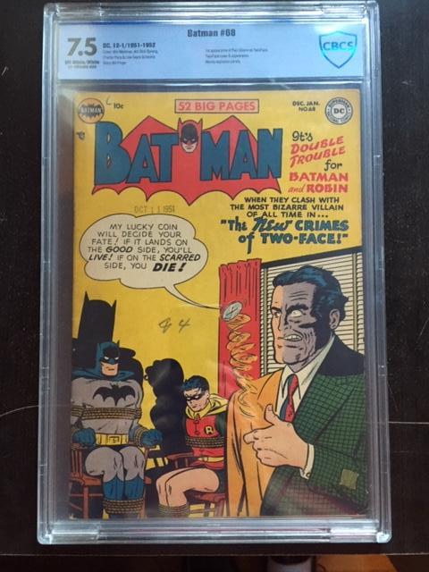 ComicConnect - BATMAN (1940-2011) #68 - CBCS VF-: 