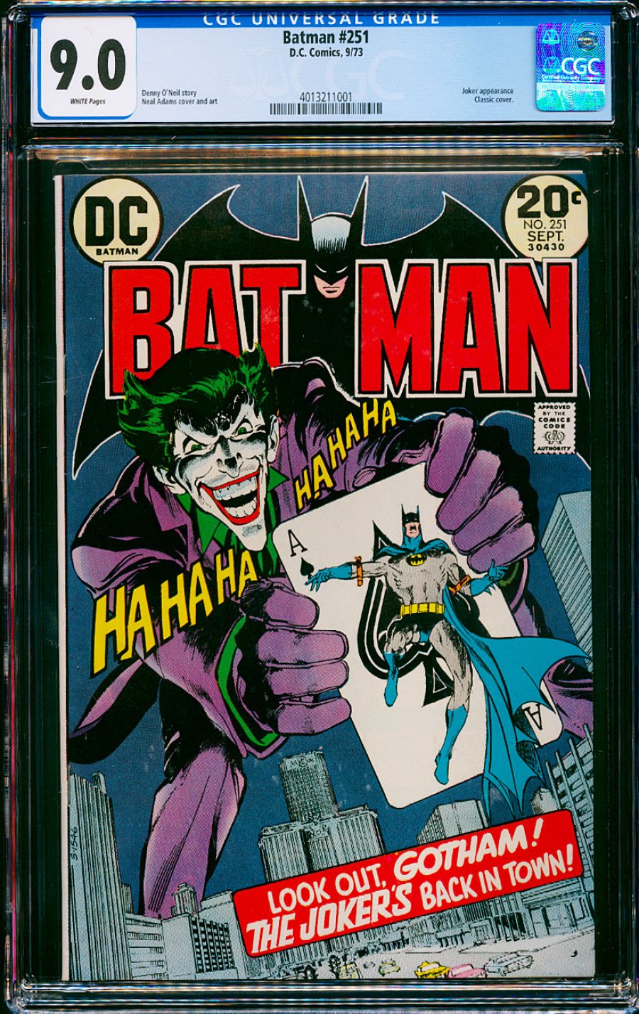 ComicConnect - BATMAN (1940-2011) #251 - CGC VF/NM: 