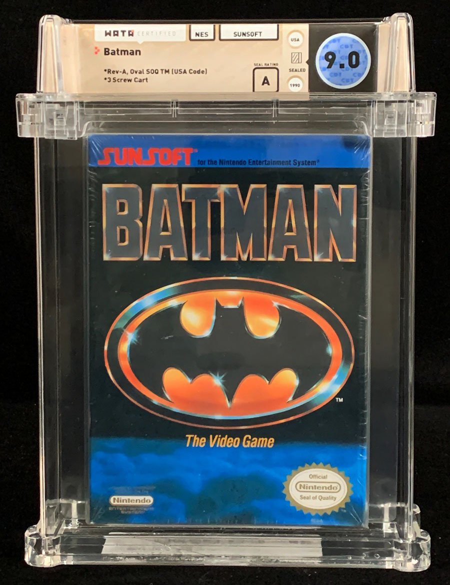 ComicConnect - BATMAN(NES) Video Game - WATA VF/NM: 