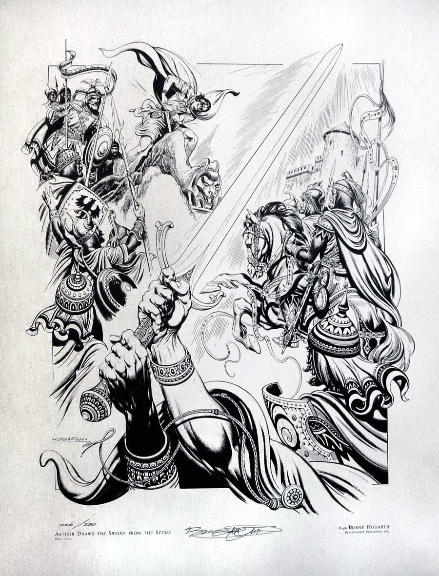 burne hogarth drapery