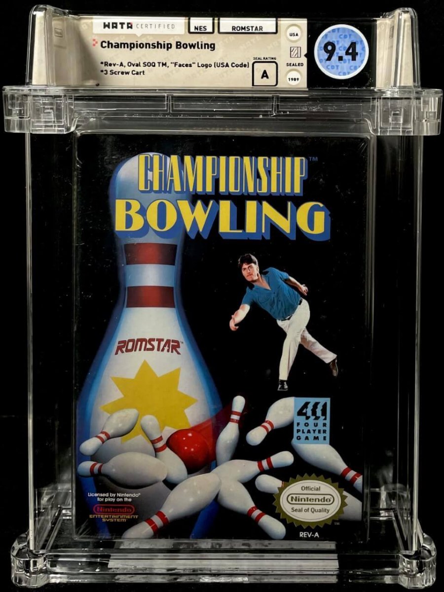 ComicConnect - CHAMPIONSHIP BOWLING (NES) Video Game