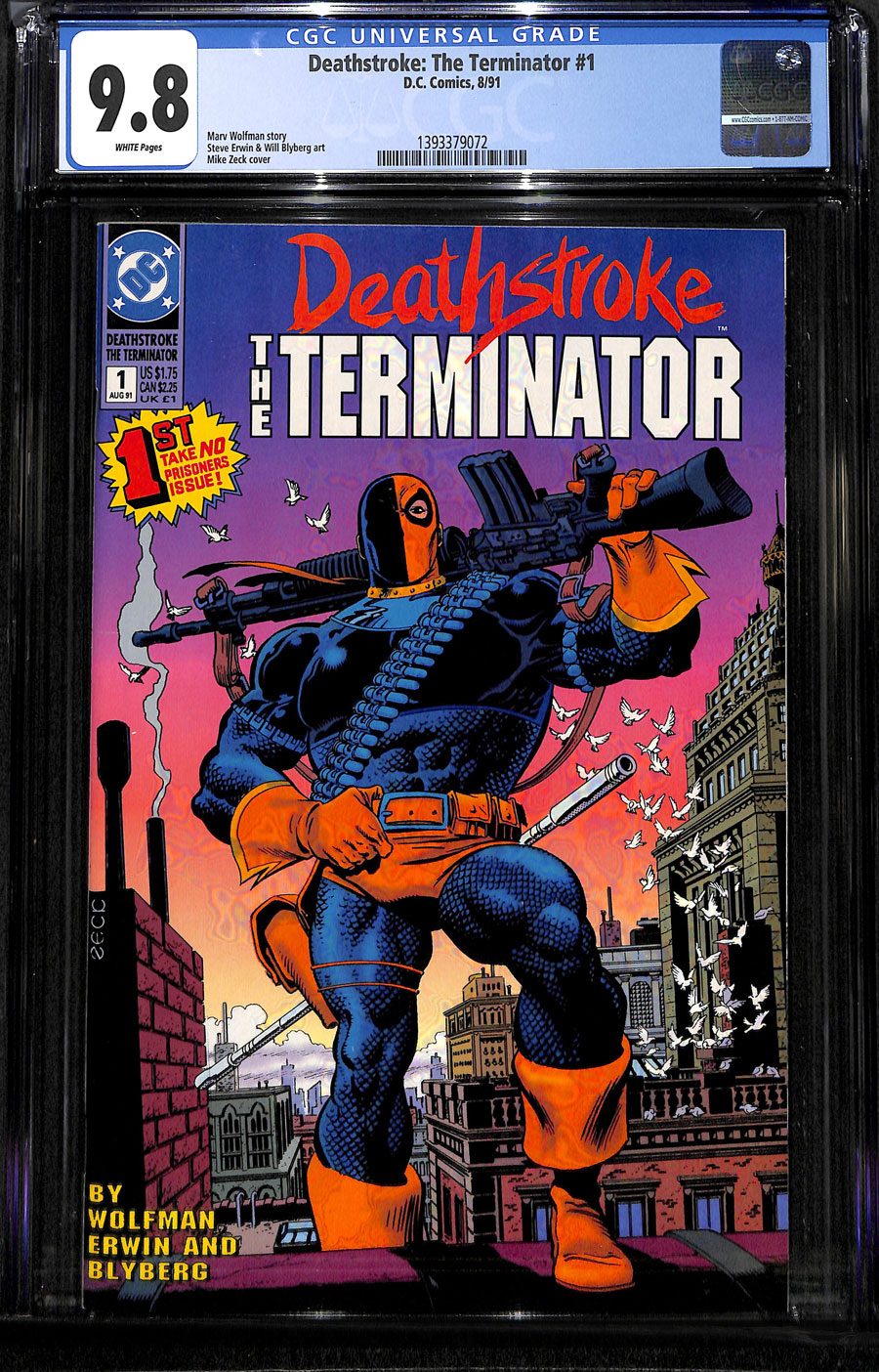 ComicConnect - DEATHSTROKE, THE TERMINATOR #1 - CGC NM/M: 9.8