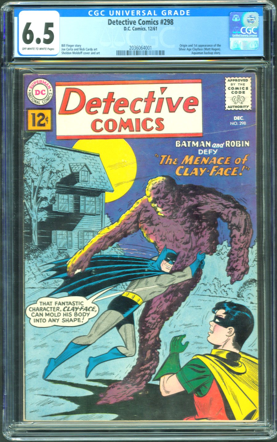 ComicConnect - DETECTIVE COMICS (1937-2011; 2016-) #298 - CGC FN+: 6.5