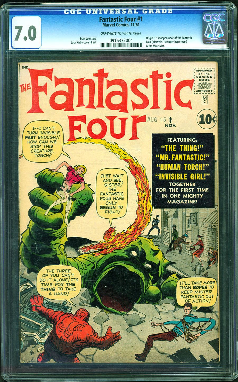 One-of-a-Kind Amazing Fantasy #15 Comic Panel Card Certified by CGC Trading  Cards