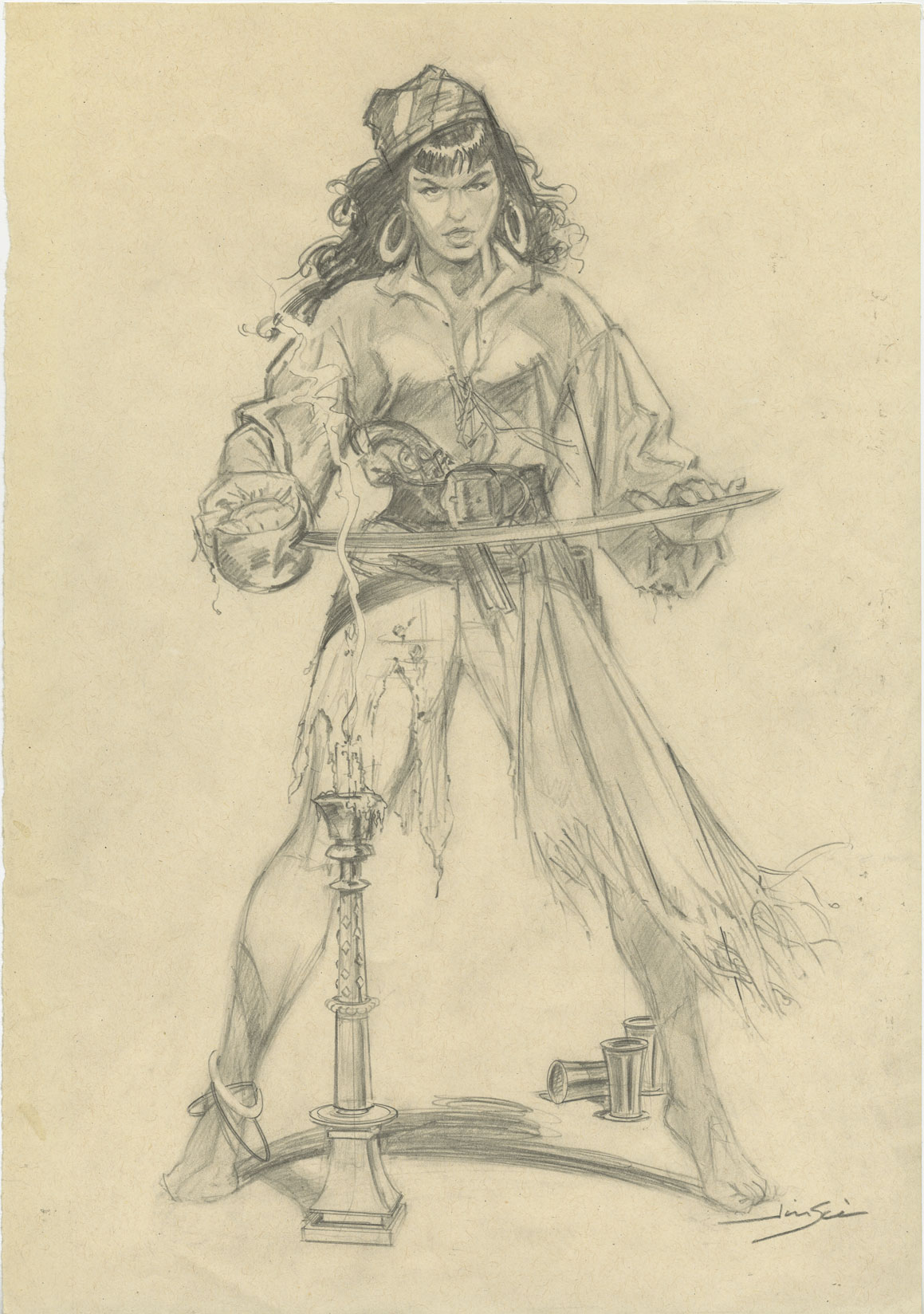 ComicConnect - JIM SILKE Preliminary Art - VF: 8.0