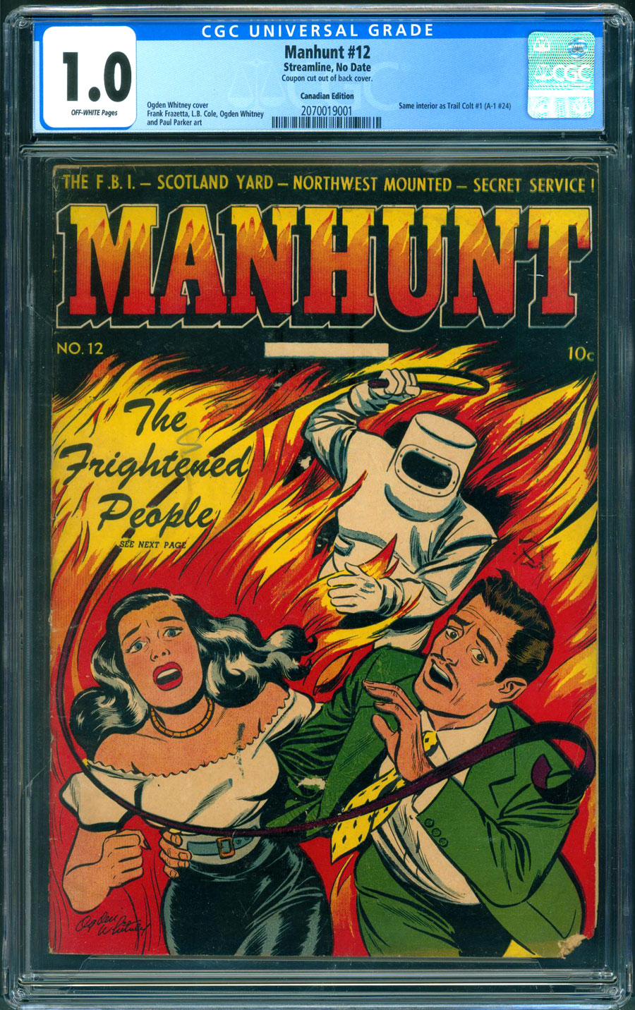 ComicConnect - MANHUNT (1947-53) #12 - CGC FA: 1.0