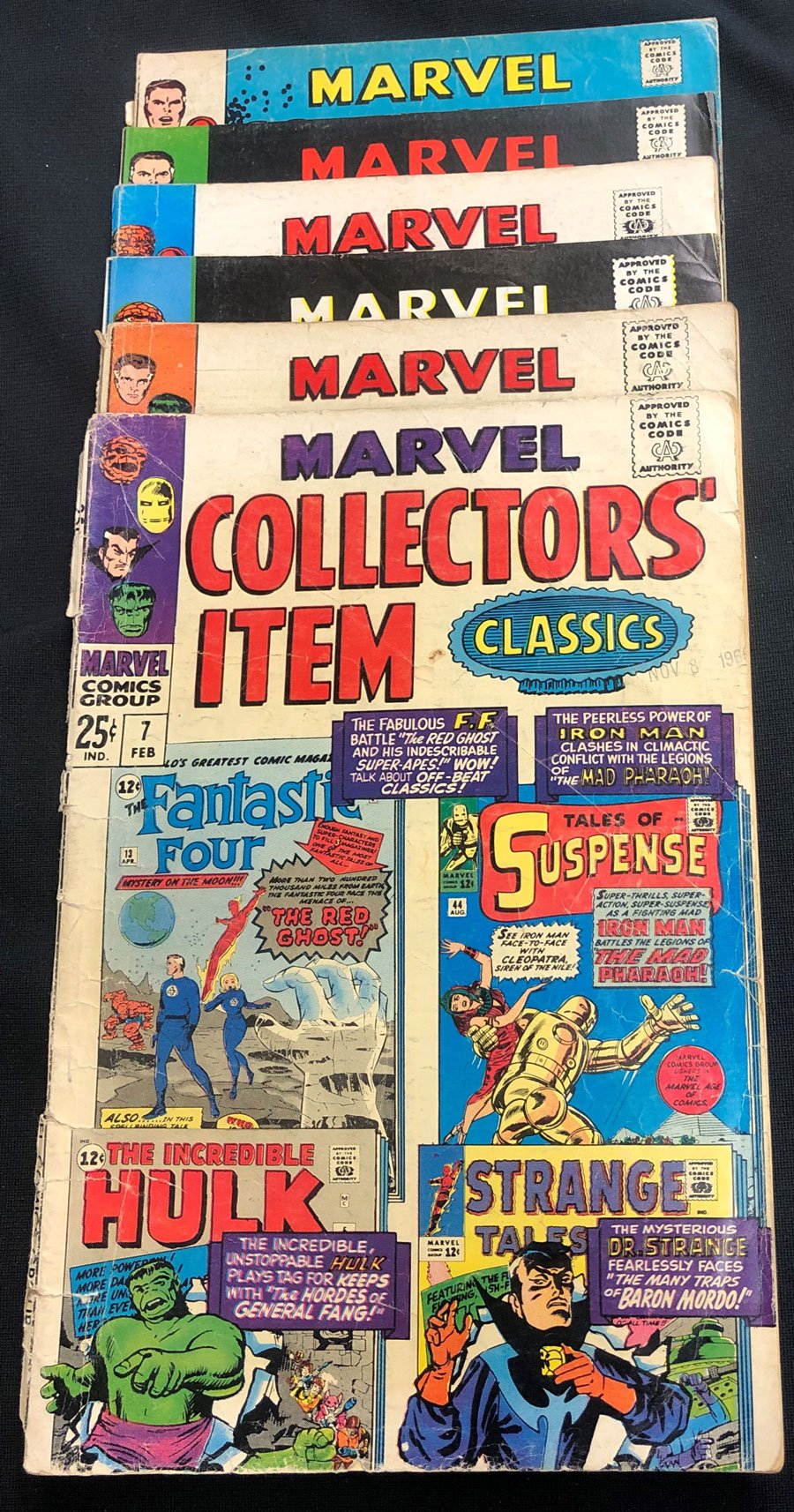 ComicConnect - MARVEL COLLECTORS' ITEM CLASSICS (1965-69) #7 Group Lot