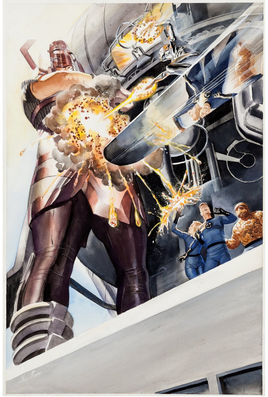 Alex Ross Original Art For Sale ComicArtTracker