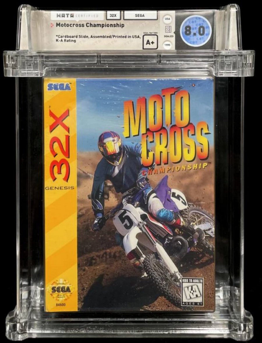 Jogo Motocross Sega 32x Original