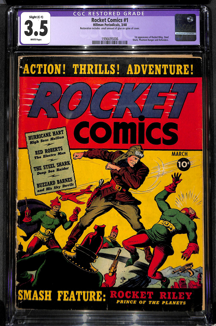 milestone comics rocket