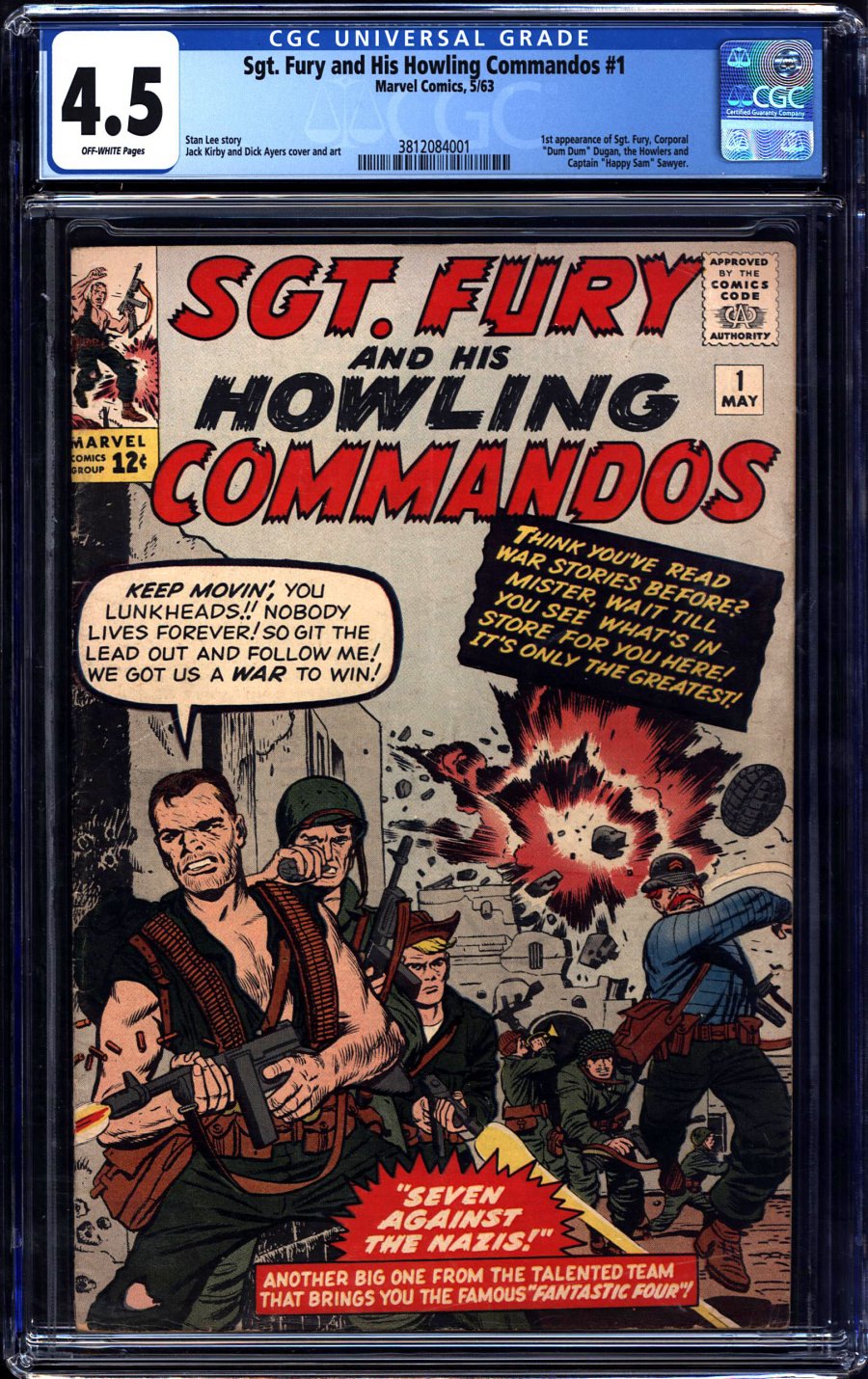 sgt fury howling commandos 1