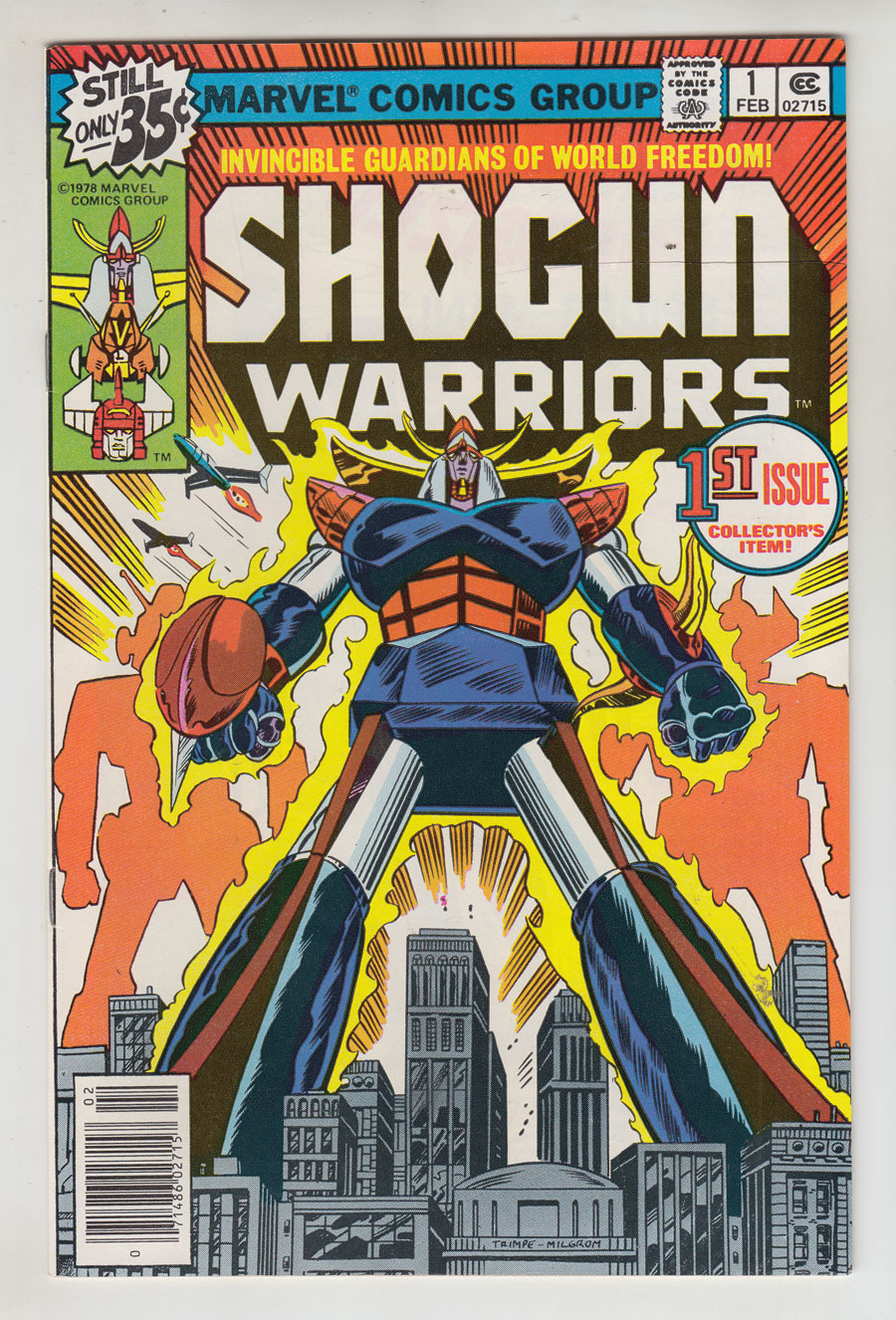Shogun warriors #1