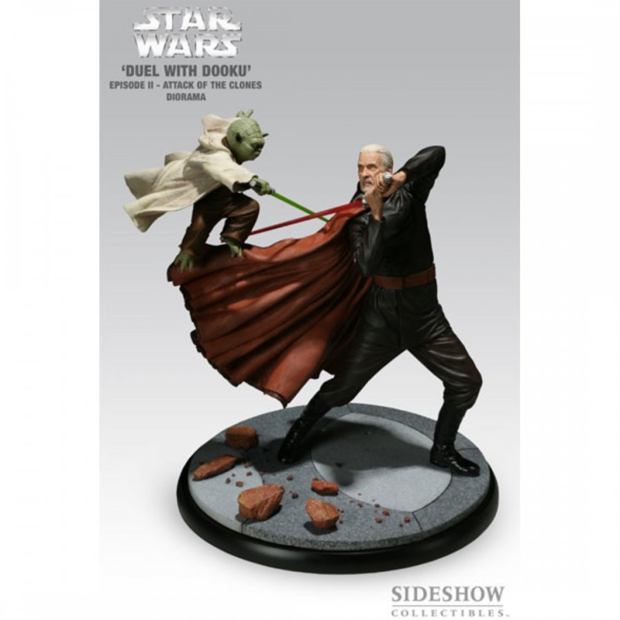 sideshow star wars duel of the fate statue