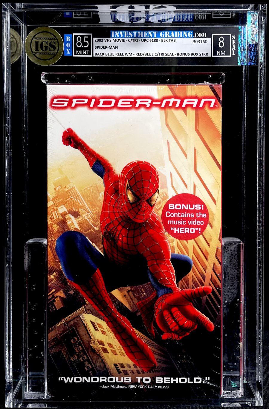 ComicConnect - SPIDER-MAN (VHS) VHS - IGS VF+: 8.5