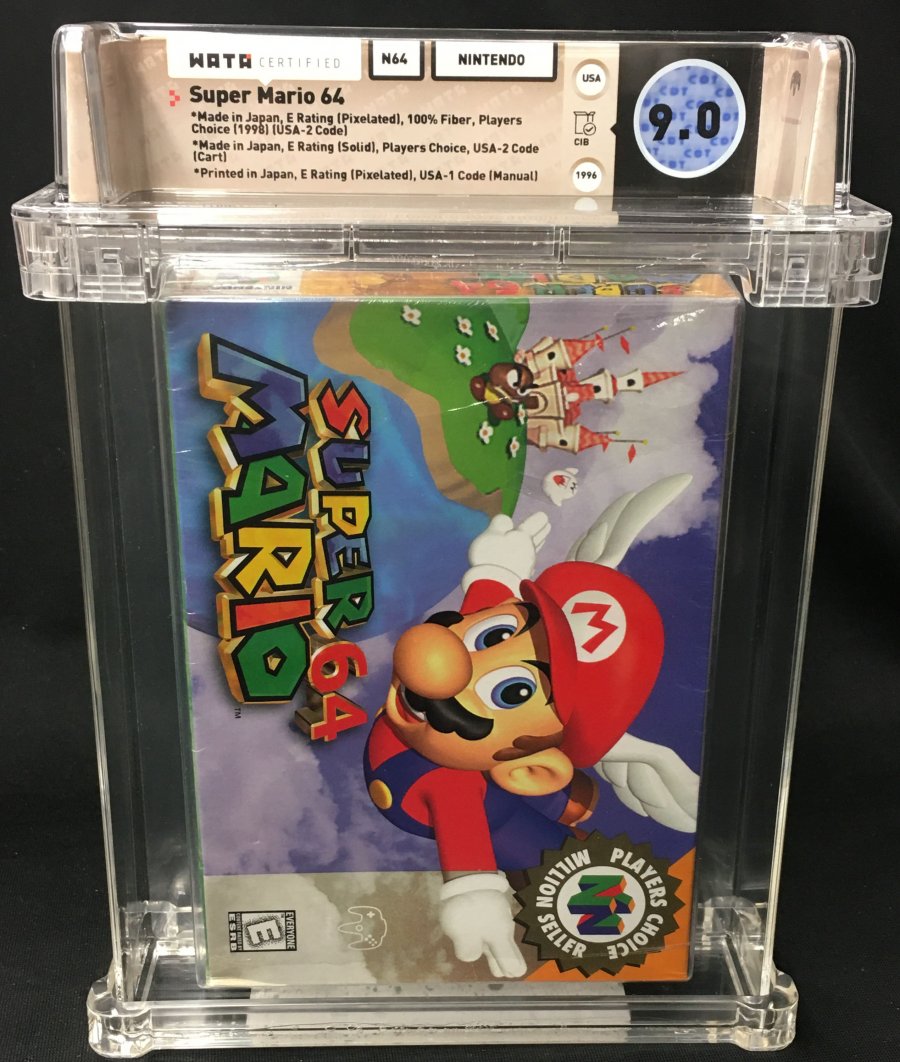 super mario 64 auction super mario 64 auction