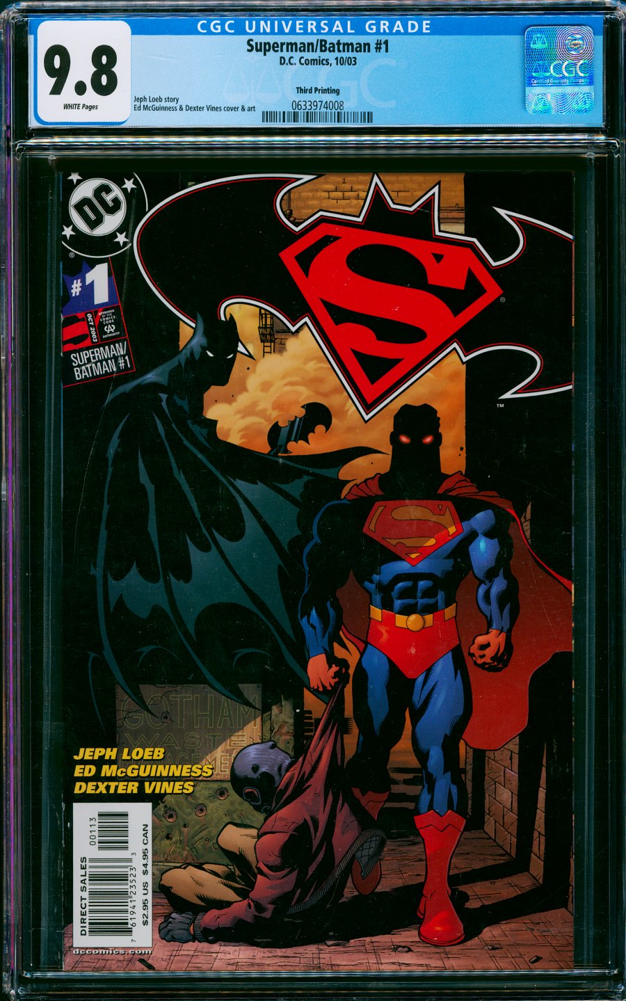 ComicConnect - SUPERMAN / BATMAN #1 - CGC NM/M: 