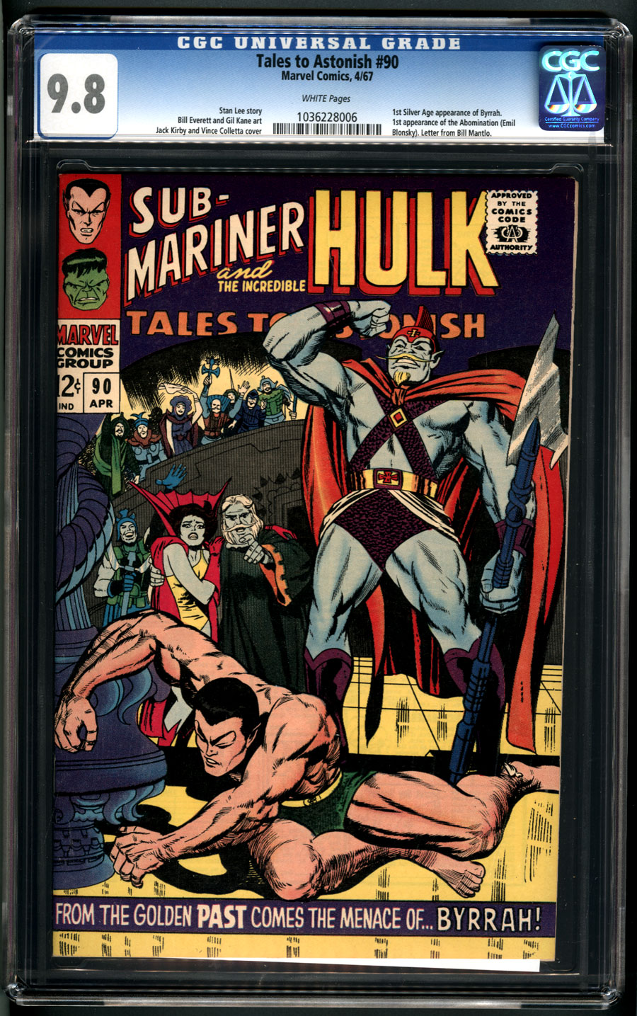 ComicConnect - TALES TO ASTONISH (1959-68) #90 - CGC NMM: 9.8