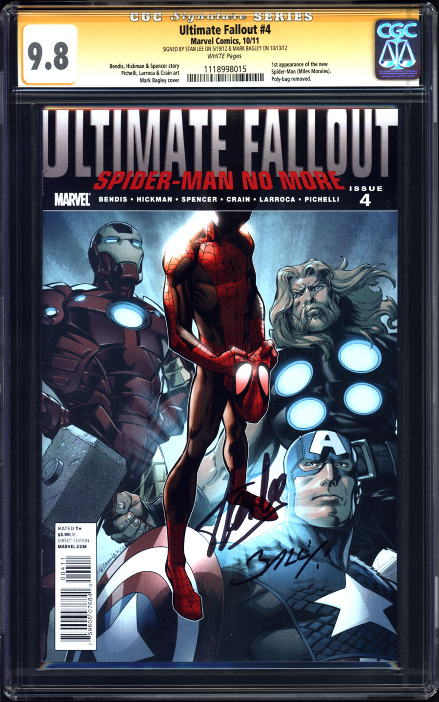 ComicConnect - ULTIMATE FALLOUT #4 - CGC NMM: 9.8
