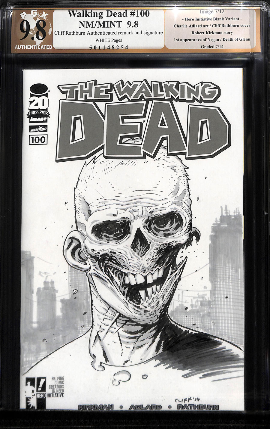 ComicConnect - WALKING DEAD #100 - PGX NMM: 9.8