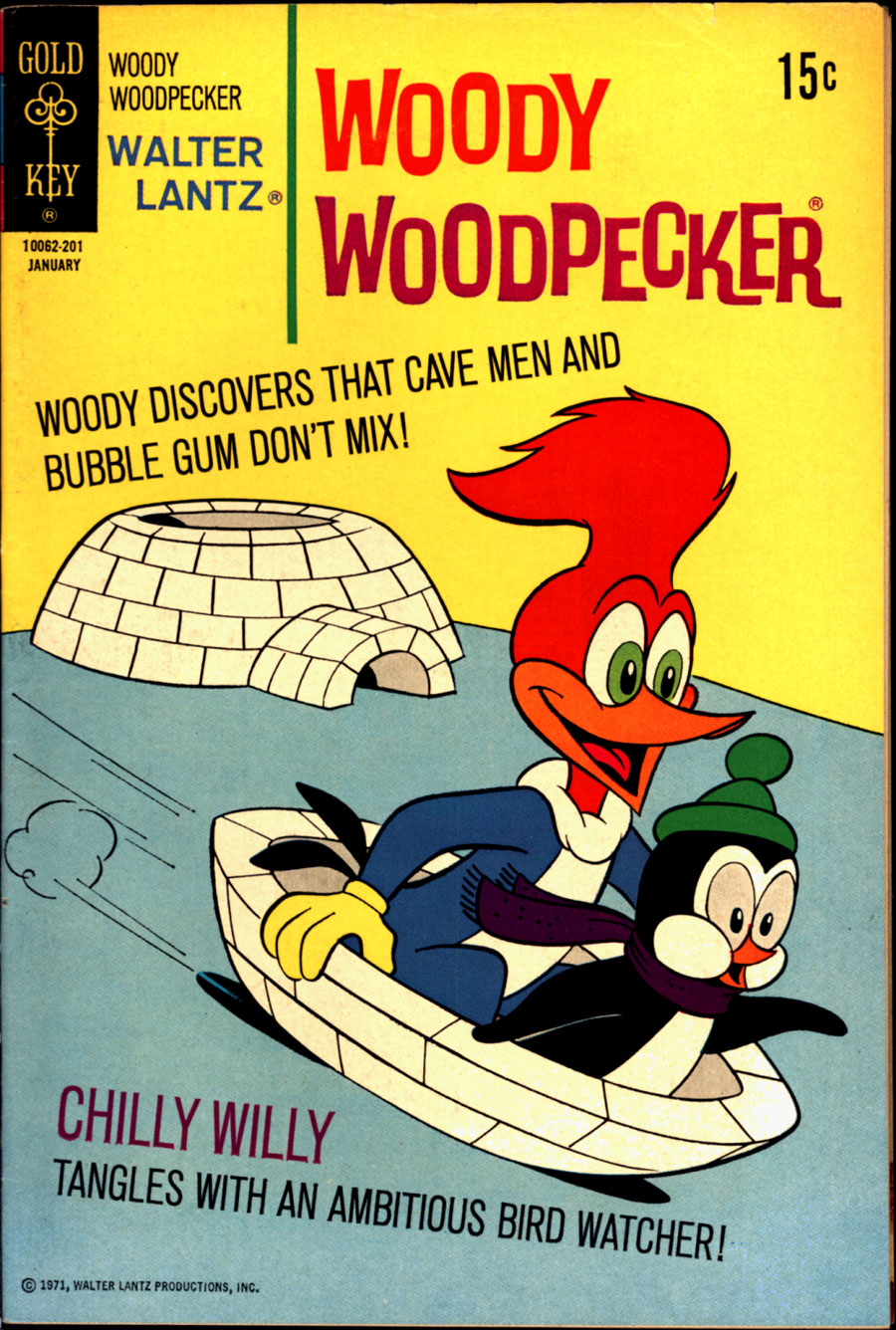 Vintage woody woodpecker