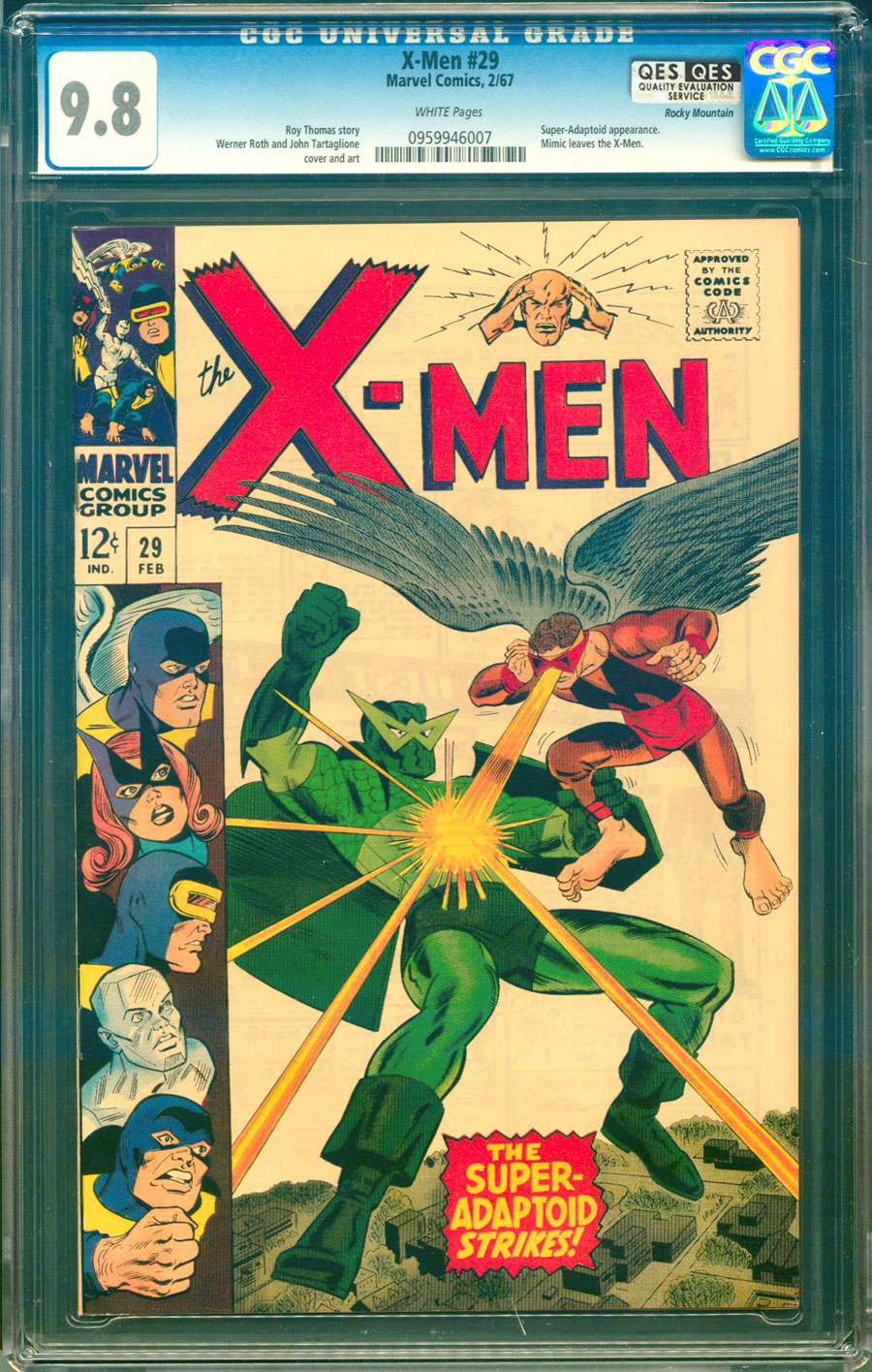 ComicConnect - X-MEN (1963-2011) #29 - CGC NM/M: 9.8