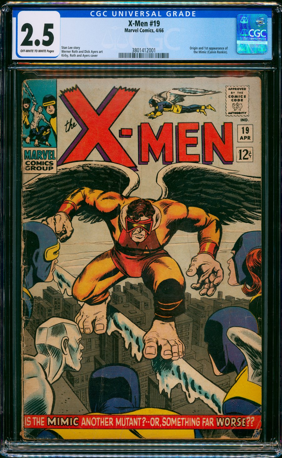 ComicConnect - X-MEN (1963-2011) #19 - CGC G+: 2.5