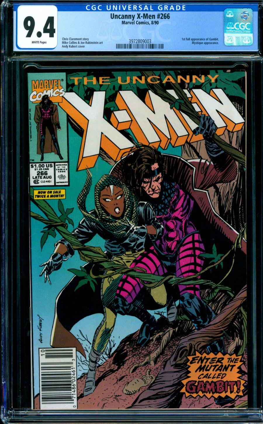 ComicConnect - X-MEN (1963-2011) #266 - CGC NM: 9.4