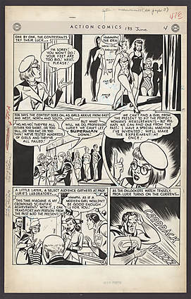 ACTION COMICS (1938-2011) #133 Interior Page Comic Art