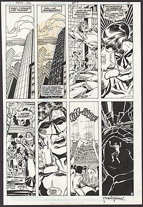 M. D. Bright - ACTION COMICS (1938-2011) #629 Interior Page Comic Art