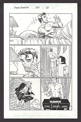 John Romita Jr. - AMAZING SPIDER-MAN (1963-98; 2003-13) #507 Interior Page Comic Art