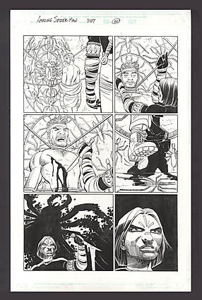 John Romita Jr. - AMAZING SPIDER-MAN (1963-98; 2003-13) #507 Interior Page Comic Art