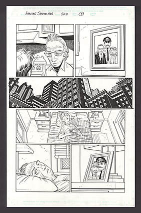 John Romita Jr. - AMAZING SPIDER-MAN (1963-98; 2003-13) #502 Interior Page Comic Art