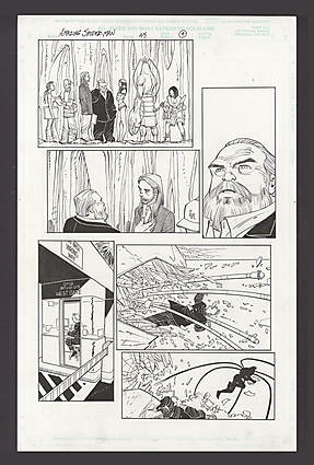 John Romita Jr. - AMAZING SPIDER-MAN (1999-2003) #45 Interior Page Comic Art