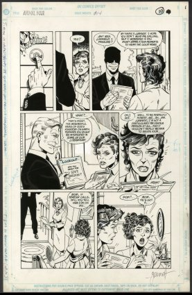 Brian Bolland Animal Man #37 Cover Original Art (DC, 1991