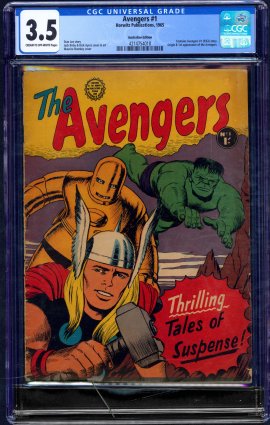 ComicConnect - AVENGERS, THE (1963-96; 2004) #1 - CGC VG-: 3.5 ComicConnect - AVENGERS, THE (1963-96; 2004) #1 - CGC VG-: 3.5