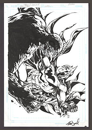 Tony Daniel - BATMAN (1940-2011) #690 Cover Comic Art