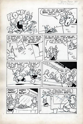 BUSTER BUNNY #0 Interior Page Comic Art