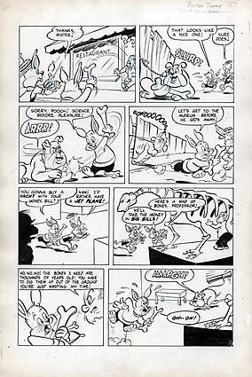 BUSTER BUNNY #0 Interior Page Comic Art