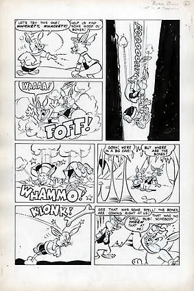 BUSTER BUNNY #0 Interior Page Comic Art